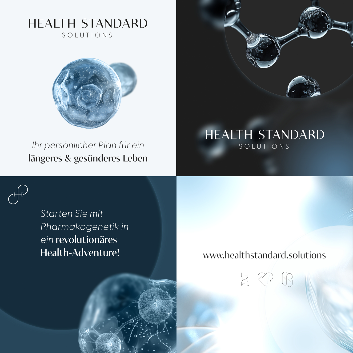 Health Standard Solution Instagram Post-Design im Corporate