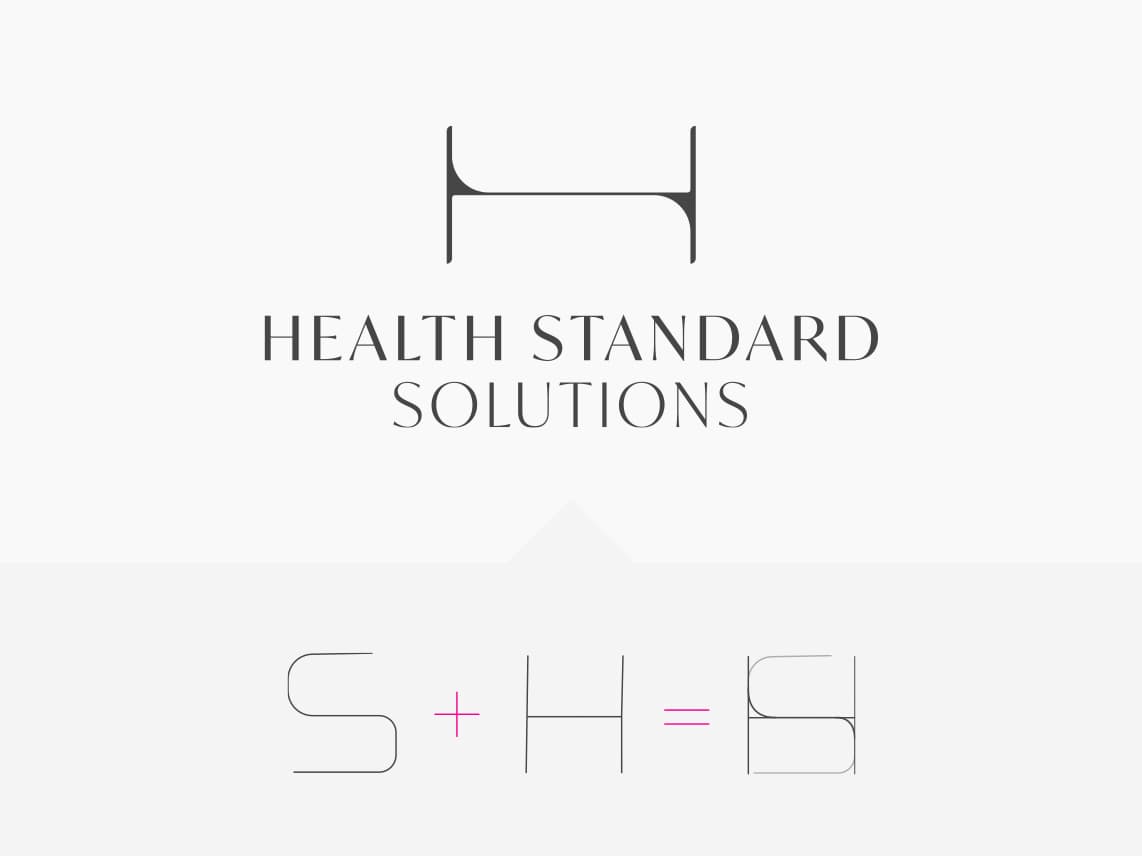 Abbildung Logo-Entwurf für Health Standard Solutions